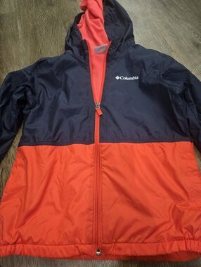Columbia Kids Hooded Colorblock Jacket
